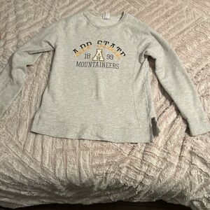 Gear For Sports Gray Sweatshirt with Yellow Print